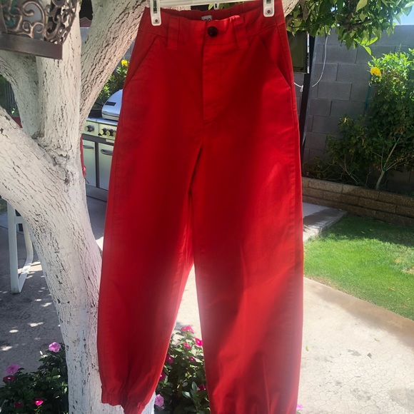 Urban Outfitters Red Joggers❗️ - Picture 3 of 7